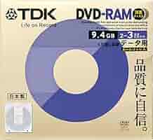 Amazon.co.jp: TDK データ用DVD-RAM 日本製 2-3倍速 9.4GB（両面